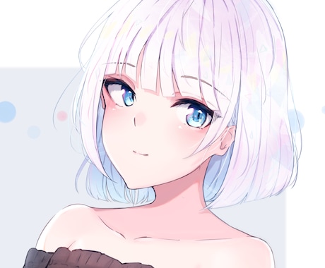 SNSアイコンを描きます かわいい女の子のアイコンをスピード制作！ イメージ2