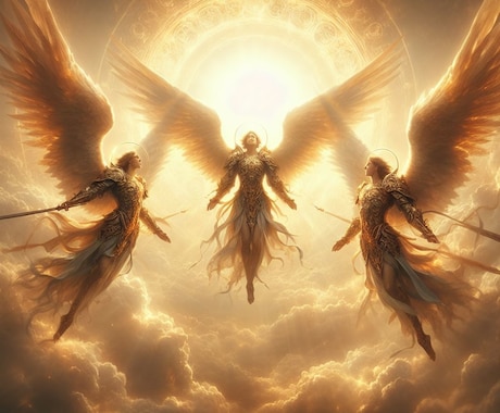 ミカエル、ガブリエル、ラファエルからの助言致します 守護天使と3大天使たちのお力で悩みを改善させます イメージ1