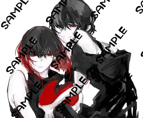 透明感あるイラスト描きます 水彩風の厚塗りイラスト描きます イメージ2