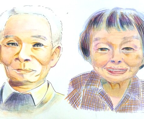 色鉛筆で似顔絵を描きます SNSのアイコン、プレゼントにどうぞ！ イメージ2