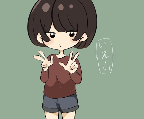 使い易いアイコン、イラスト、立ち絵を描きます 使い易く可愛らしいイラストを用途に合わせてお作り致します！ イメージ1