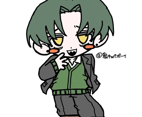 デフォルメイラスト描きます アイコンやスタンプにピッタリなカワイイイラスト描きます！ イメージ2