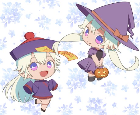 ミニキャライラスト制作します SNSアイコン対応・手描き・修正OK・商用利用OK イメージ2