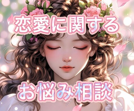 あなたの恋愛におけるお悩みを全身全霊で鑑定します ／片思い／同性愛／不倫／復縁／遠距離／夫婦問題 イメージ1