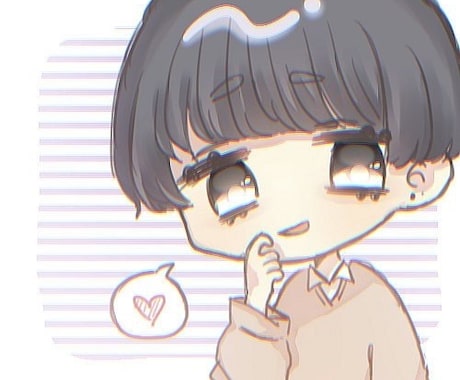 SNSに使用できるアイコン描きます