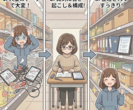 丸投げOKライブ動画資産化バズる1分台本作成します プロが作る！30分LIVEからファン生むショート台本再構築 イメージ1