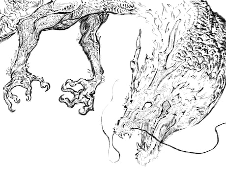 モンスターのイラストを描きます ご自由にお使いいただいて構いません。 イメージ2