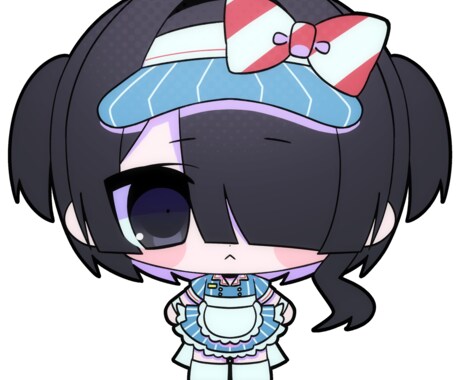 もちもちかわいいデフォルメイラストお描きします アクリルキーホルダーやアイコンなどに イメージ2