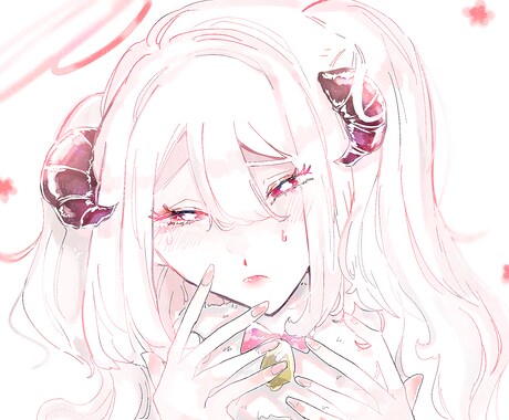 可愛い・美人良いとこ取りの絵柄で描きます イメージ1