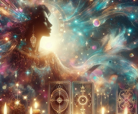 この恋叶えたい！タロットで気になる人の気持ち視ます 私の想いは届く？彼の本当の気持ちは？二人の未来が気になる✨ イメージ1