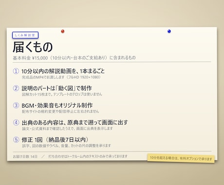 図解が動く解説動画を作成します 図もBGMも全部オリジナル。台本をいただければ丸ごと1本 イメージ2