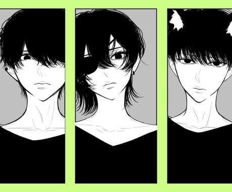等身イラストお描きします 商用利用◎かっこいいオリジナルキャラクターを！ イメージ2