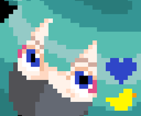 ドットで似顔絵作ります 他では真似できない！ドット絵の似顔絵を作成します！ イメージ2