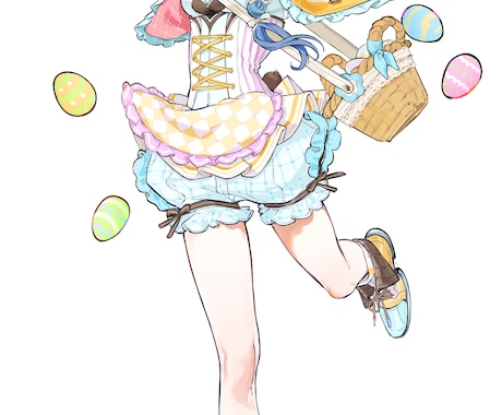 ご希望に応じたイラスト制作を致します 小さな女の子からオジサンまで幅広く対応しております イメージ2