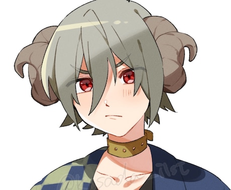 アイコン、イラスト作成致します ★SNS、歌ってみた、ツイキャス等のイラストに★ イメージ1