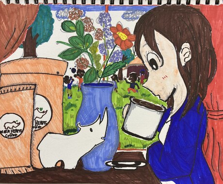 そのコンセプトにあったイラストを作成します ペンタブを使って、個性あふれるイラストを描かせていただきます イメージ1