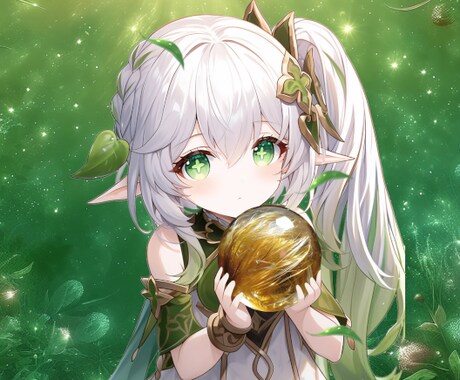 納期1ヶ月!!きっと気に入る1枚を用意致します Vtuber・歌い手、動画用サムネ等お求め方にもおすすめ!! イメージ2
