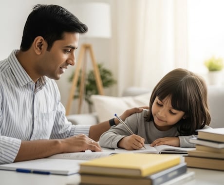 通学できないお子様の学習サポートを基礎から行います 聴く、聞く、笑い、聴く独時のサポートで学びの基礎が出来上る！ イメージ2
