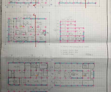 一級建築士製図試験の図面添削します 本試験不合格理由についても徹底的に分析します！ イメージ2