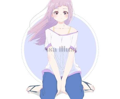 魅せるポーズ設計｜全身キャライラスト描きます 活動の軸になるキャラクタービジュアルを丁寧に仕上げます イメージ1