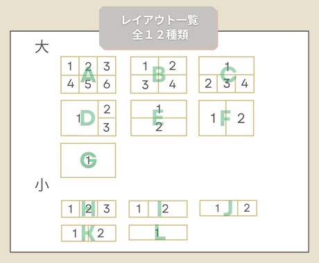 CanvaでLINEリッチメニュー制作します クリック率UP！おしゃれで見やすいデザイン イメージ2