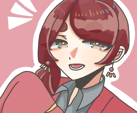 最短翌日！ぱっと目を引くアイコンお描きします 色鮮やかで可愛いアイコンをお安く！ イメージ1