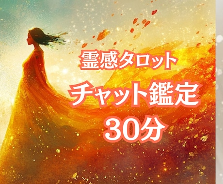 チャット鑑定30分✨リアルタイムに占います 気になること✨質問し放題✨霊感タロットで解決へ導きます イメージ1