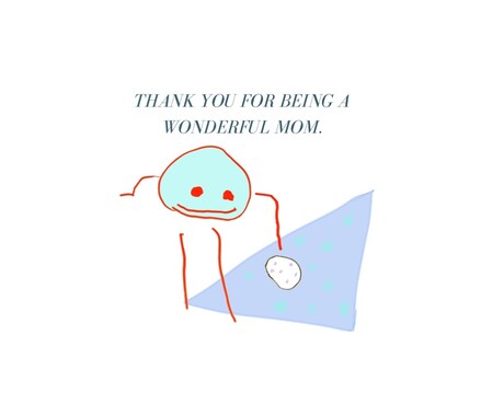 お子様の絵をアート作品にデザインします 今しか描けない線を、形を。アート作品にして残そう！ イメージ1