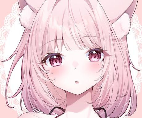 可愛すぎる魅力的なアイコン描きます 女の子も男の子も大歓迎！貴方の可愛いを表現します！ イメージ2