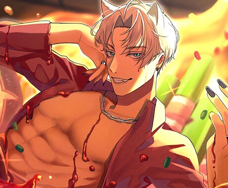 ご希望のイラストを丁寧に制作します 立ち絵やヘッダーなどなんでも描きます！ イメージ2