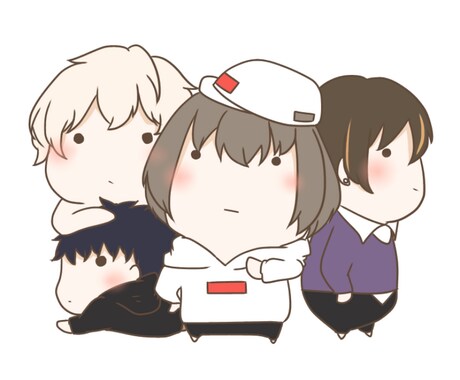 デフォルメ化LINEアイコンつくります 写真を元に緩いイラストを描きます！ イメージ2