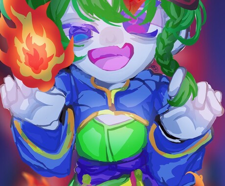 キャラクターを代理で引き受けイラストを提出します あんな子が描きたいけど描けないってあなた！依頼しませんか？ イメージ2