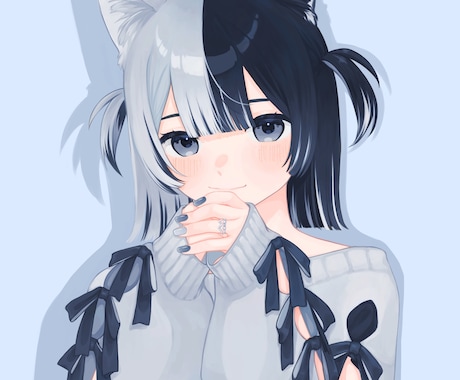 SNS用の可愛い女の子のアイコンイラスト作成します あなただけの元気で可愛い女の子のアイコンイラスト作成します！ イメージ1