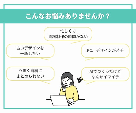 Canvaで伝わるスライド・資料を作成します 文字ばかりの資料を見やすく整理｜勉強会・講座・セミナーに◎ イメージ2
