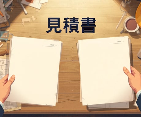 設備工事・改修工事の見積比較表を作成します 複数社の工事見積を比較しやすい一覧表に整理 イメージ1
