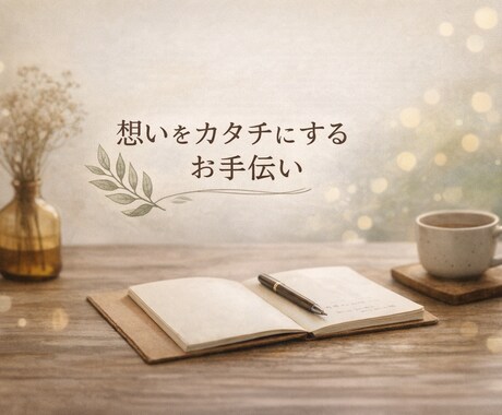 ブランドの軸を整理し言語化します 想いはあるのに軸がぼやけている。 売り込む前に整えませんか。 イメージ1