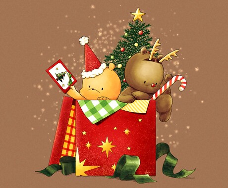 ゆるふわポップな動物・人物・食べ物イラスト承ります 只今お試し価格で実施中！SNS・挿絵・お祝いなどにも◎ イメージ2