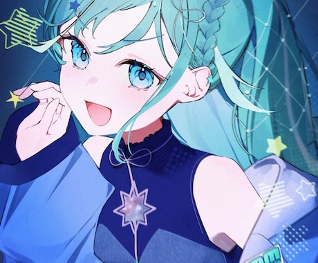 貴方だけのイラストを描きます SNSアイコン、動画サムネイル等何にでもお使いいただけます。 イメージ1