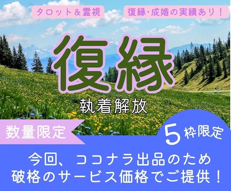 復縁・執着解放を神託でサポートします 神託霊視で魂のご縁を視通し、執着を手放し最適な未来へ導く イメージ1