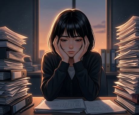 利用者さんの資料を読み取り、基本情報等を作成します イメージ1