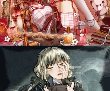 SNS / 配信活動者向けイラスト制作します SNS・配信活動で使いやすく綺麗なイラストを制作します✨️ イメージ2