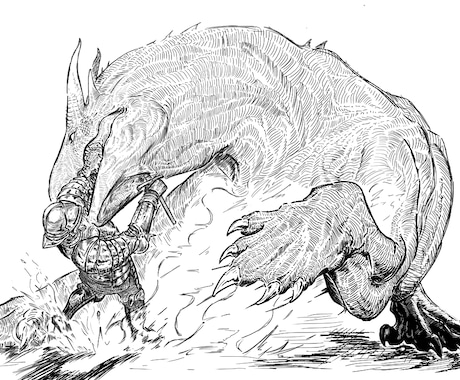 モンスターのイラストを描きます イメージ1