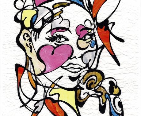アートタッチの切り絵であなたを描きます 美しいデザインであなたもアート作品に♪ イメージ2