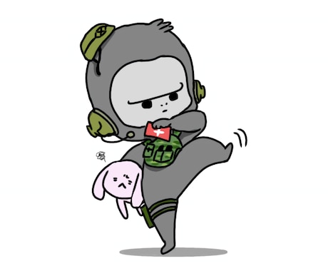 ゆるっとしたイラスト描きます 独特なイラストで自分の個性を表現しませんか？ イメージ1