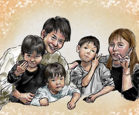 お気に入りの写真から絵を描きます 制作過程をタイムラプス動画で見れます！ イメージ2