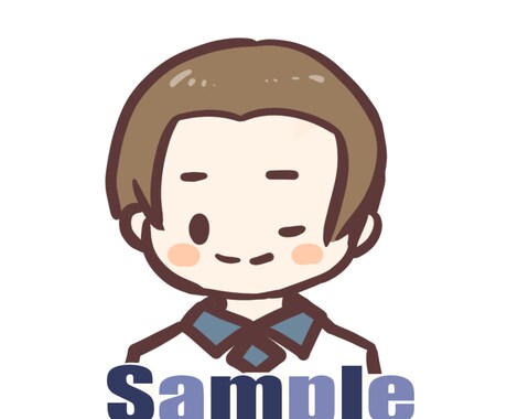 ゆるいイラスト(SNS用アイコン)を描きます ゆるふわシンプル使いやすいSNS用アイコン イメージ2