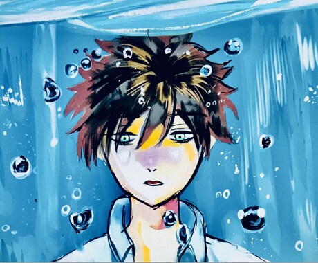 一枚絵を描きます ご希望に合うように全力で取り組みます。 イメージ2