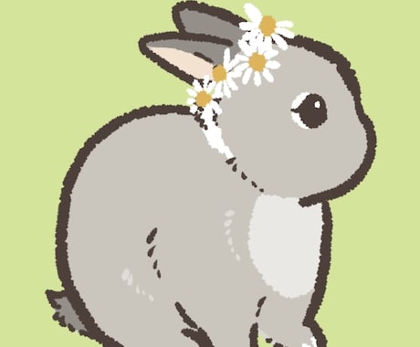 ペットイラストをお描きします SNSアイコンなどに！可愛さをふんわりしたタッチで表現します イメージ2