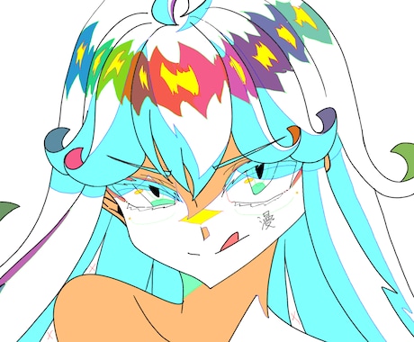 アニメ原画風1枚絵描きます 絵柄寄せ〇アニメ原画風イラスト描きます イメージ1