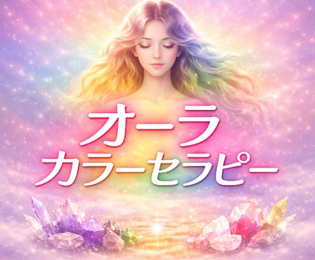 オーラ鑑定＆カラーセラピーで魂から幸せへと導きます ✨使命　天職　才能　守護の存在からの言葉をお伝えます✨ イメージ1